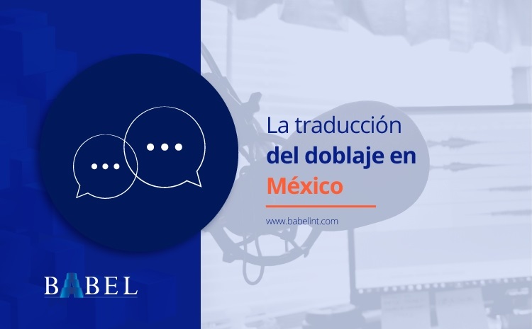  La traducción del doblaje mexicano