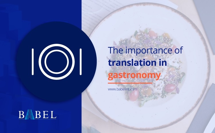  The importance of translation in gastronomy